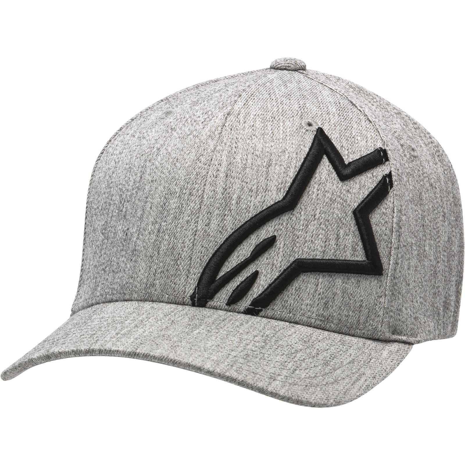 Alpinestars Corp Shift 2 Curved Hat Grey Heather/Black_616122