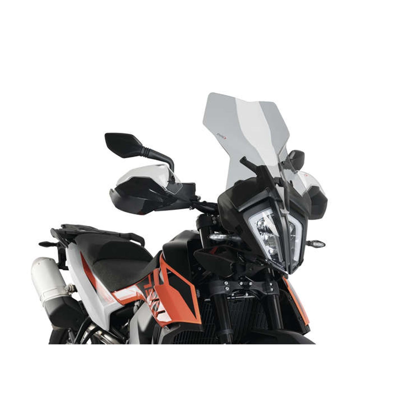 Puig Touring Windscreen - Smoke for Gas Gas/ Husqvarna/ KTM 3587H_995094