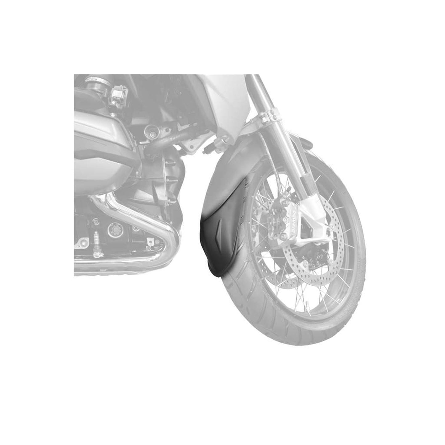 Puig Fender Extension Front Black [MPN: 9202N]_986235