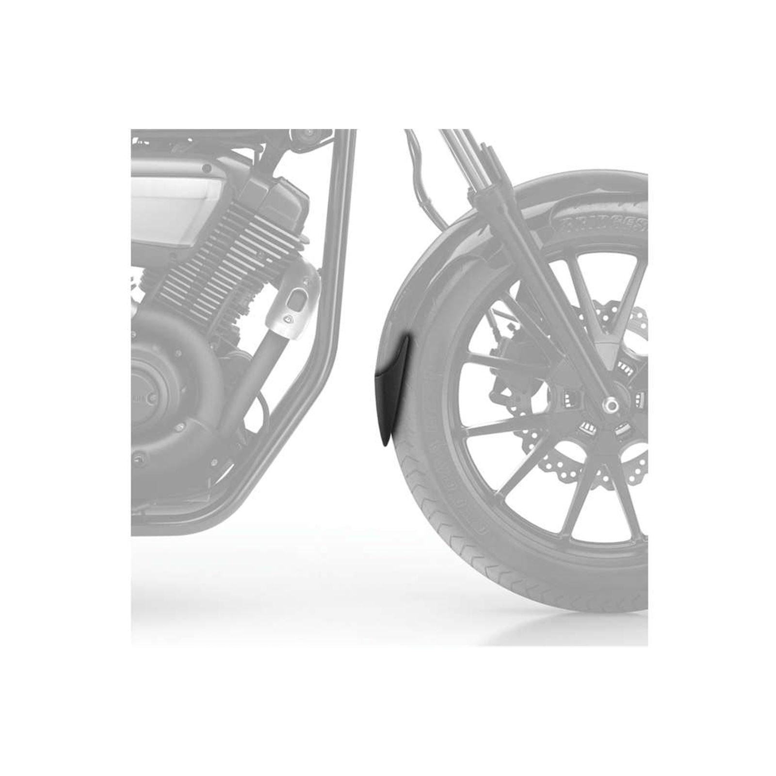 Puig Fender Extension Front Black [MPN: 9289N]_984317