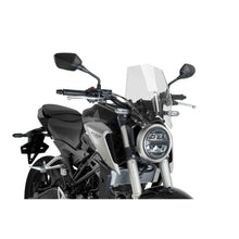Puig Naked New Generation Sport Windscreen - Clear for Honda [MPN: 9734W]_860807