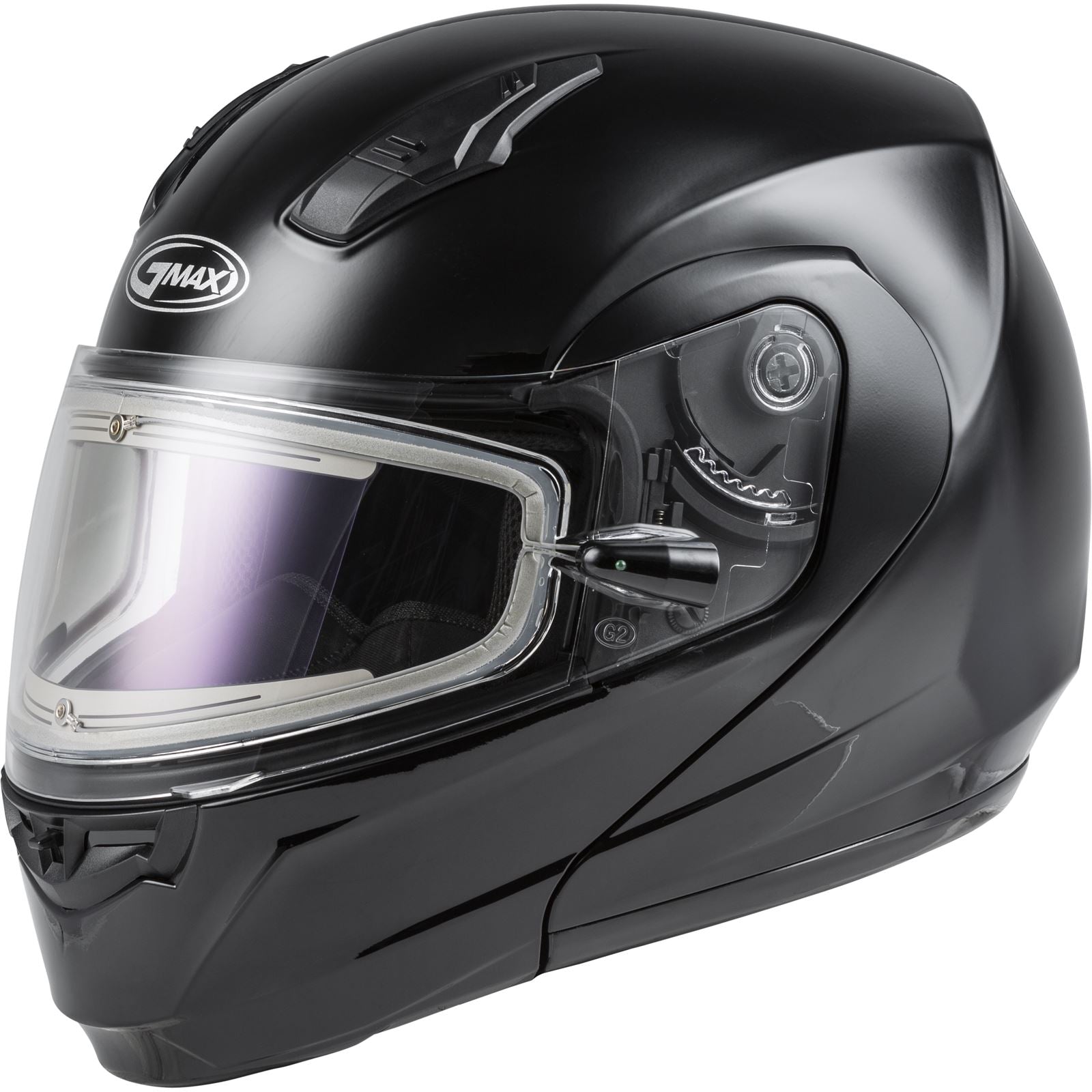 GMax MD-04S Modular Snow Helmet w/Electric Shield - Black - XL OPEN BOX [MPN: M4040027]_1995432