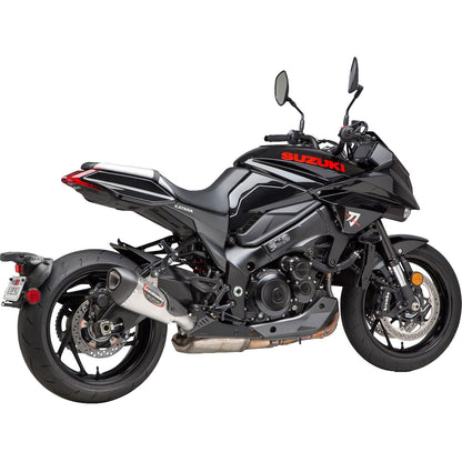 Yoshimura Alpha T Street Slip-On - Stainless Steel with Carbon Fiber End Cap 11500BP520_616591