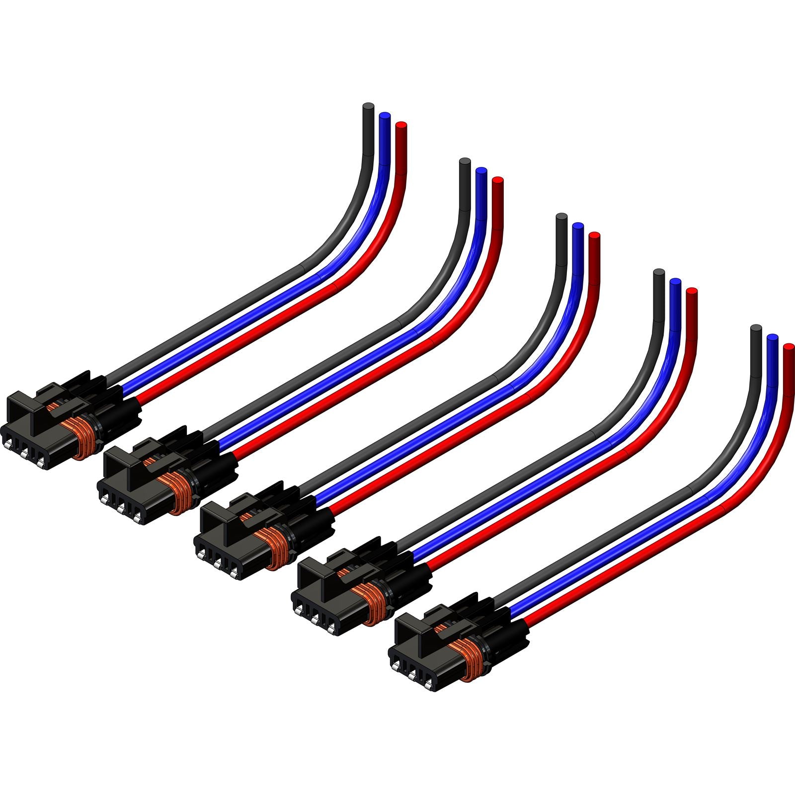 KFI Harness - Pulse Bar - 12" - 5 Pack 102505_616624