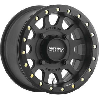 Method Race Wheels MR401 14X7 4/136 4+3 SBL Wheels - Matte Black [MPN: MR40147047543B]_992954