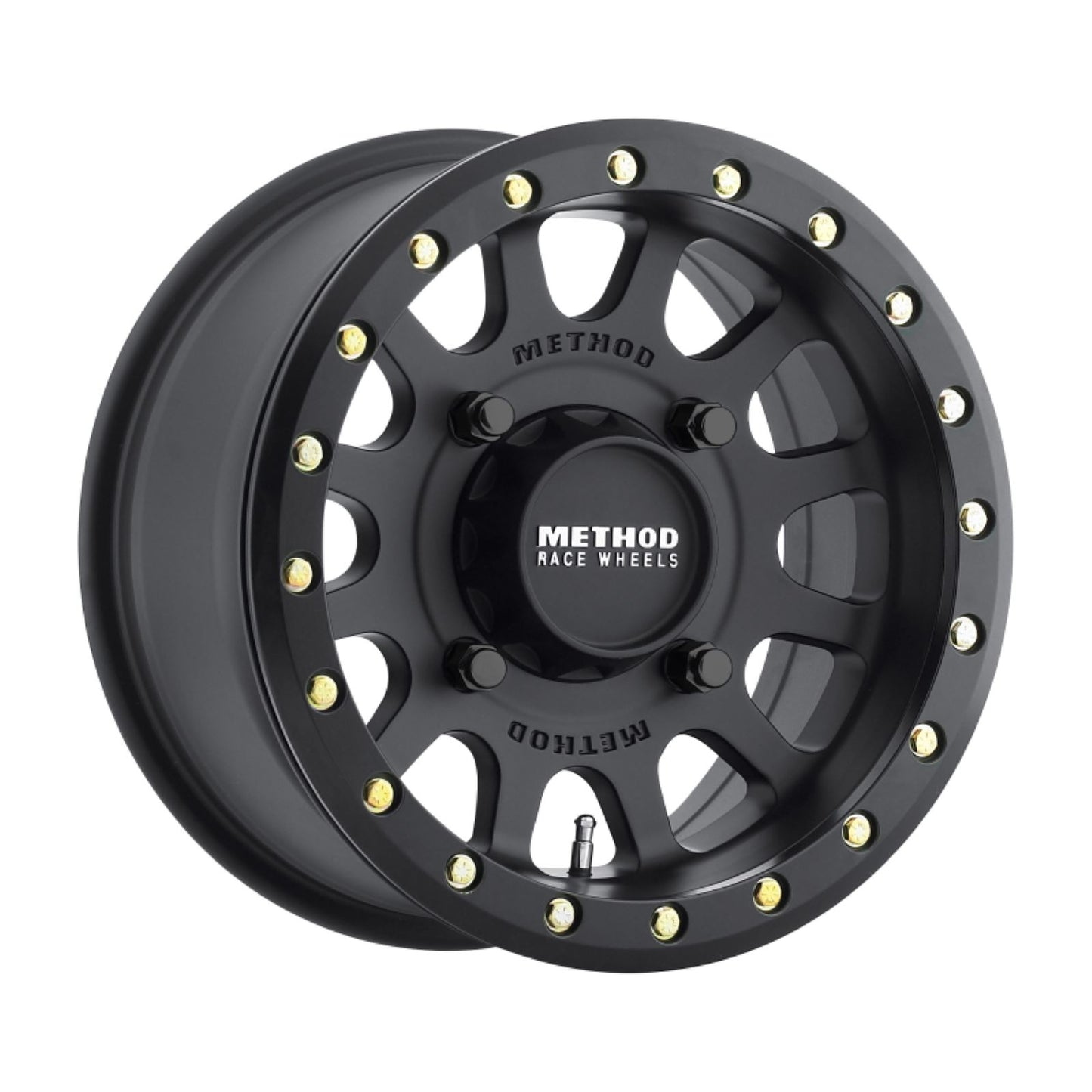 Method Race Wheels MR401 15X7 4/136 4+3 SBL Wheels - Matte Black [MPN: MR40157047543B]_1664072