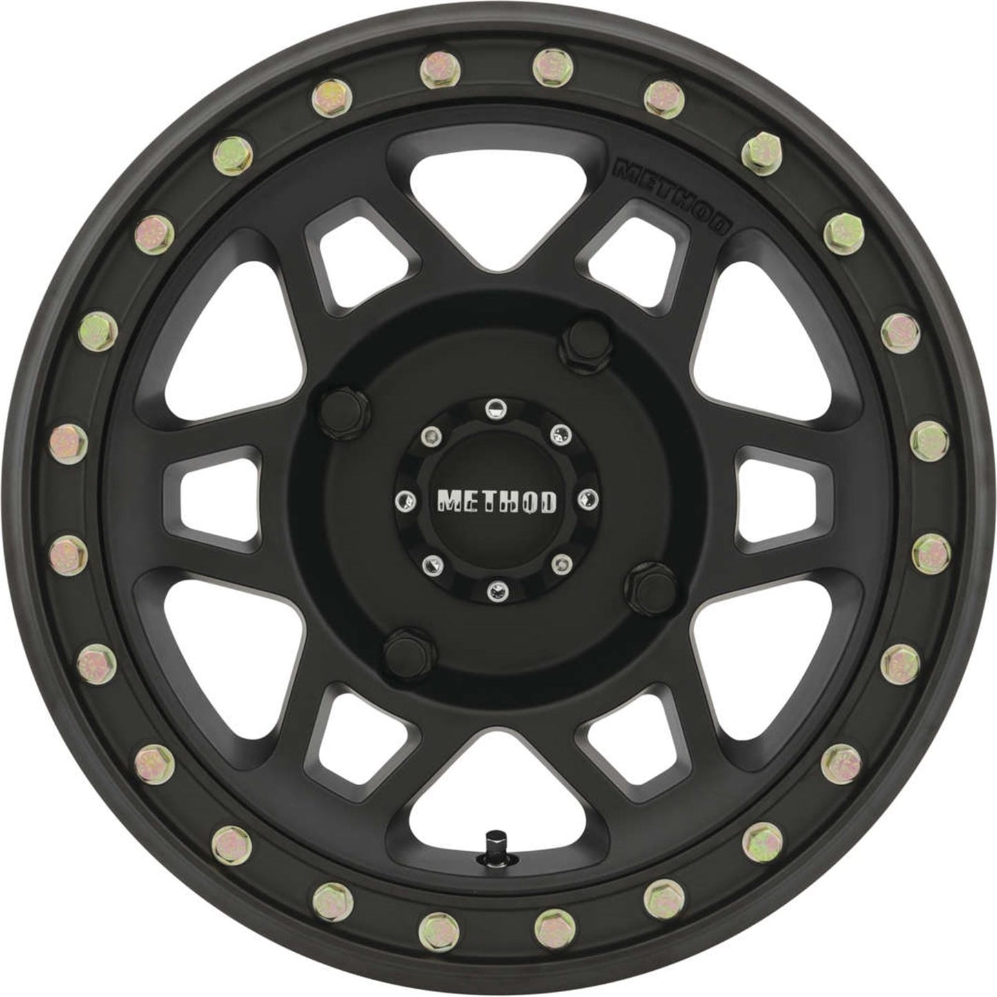Method Race Wheels MR405 15X7 4/156 5+2 SBL Wheels - Matte Black [MPN: MR40557046552B]_985541