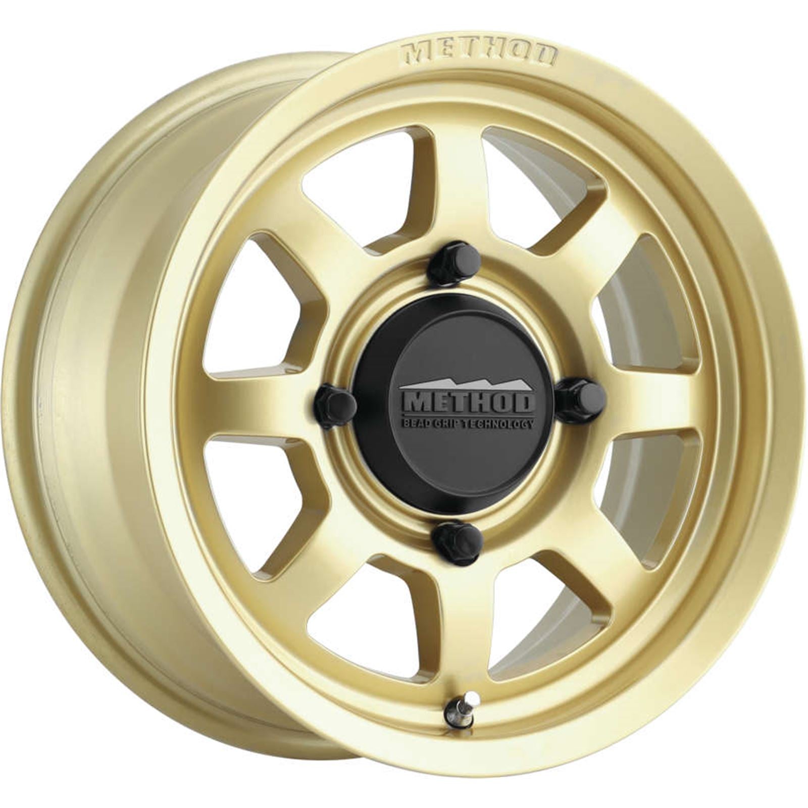 Method Race Wheels 410 Bead Grip Wheels - 14x7, 4+3, 4/136, Gold [MPN: MR41047047143]_991244