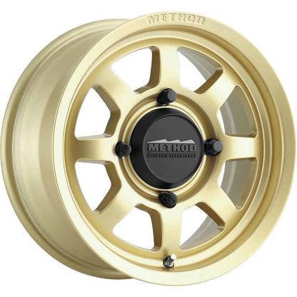 Method Race Wheels 410 Bead Grip Wheels - 14x7, 4+3, 4/136, Gold [MPN: MR41047047143]_991244