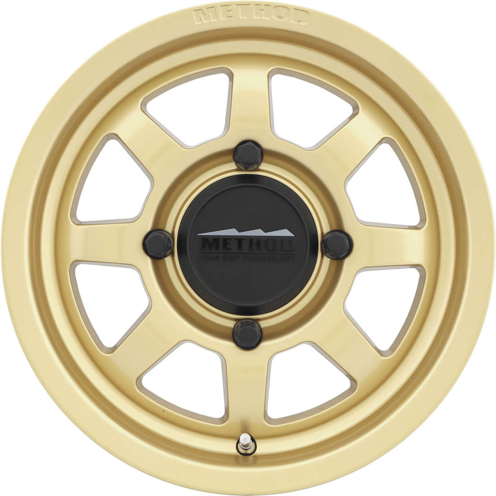 Method Race Wheels 410 Bead Grip Wheels - 14x7, 4+3, 4/136, Gold [MPN: MR41047047143]_991243