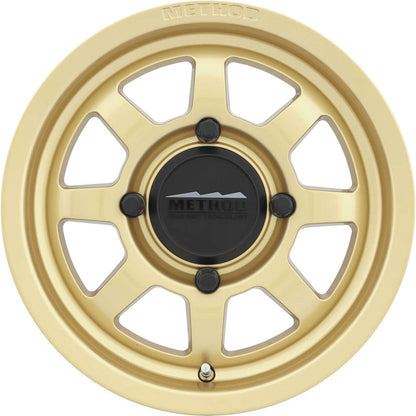 Method Race Wheels 410 Bead Grip Wheels - 14x7, 4+3, 4/136, Gold [MPN: MR41047047143]_991243