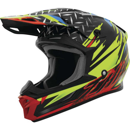 THH Helmets T710X Assault Helmet Yellow/Red - X-Small [MPN: 646192]_988358