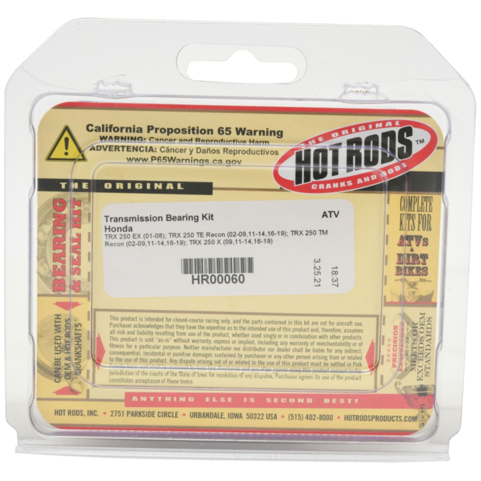 Hot Rods Transmission Bearing Kit HR00060_1648596