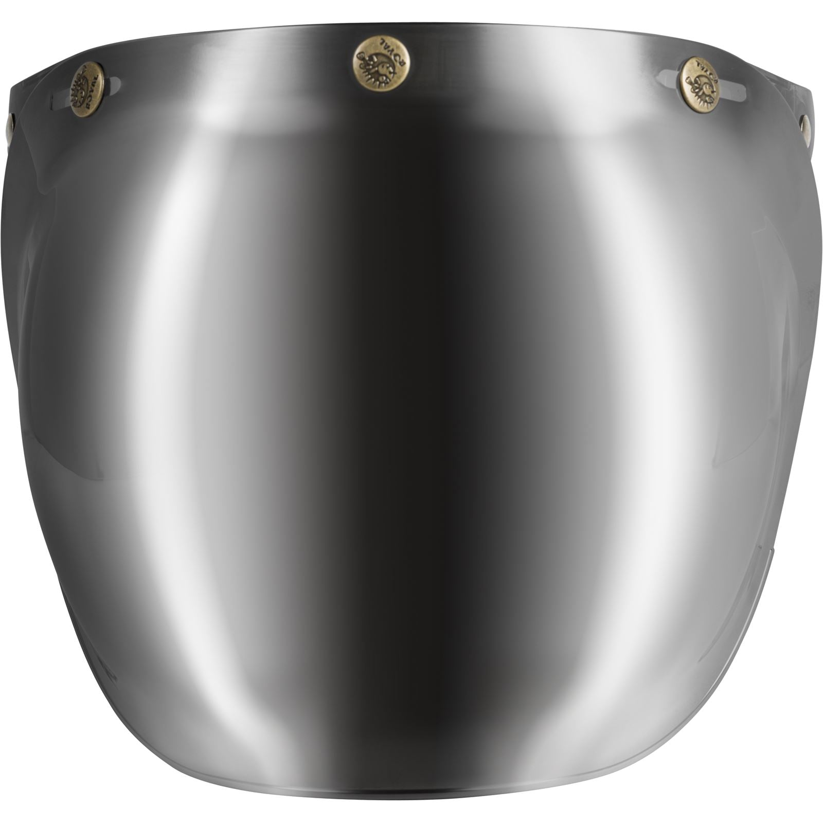 GMax Bubble Shield 3-Snap Flip-Up - Silver Iridium - Universal G002015_617436