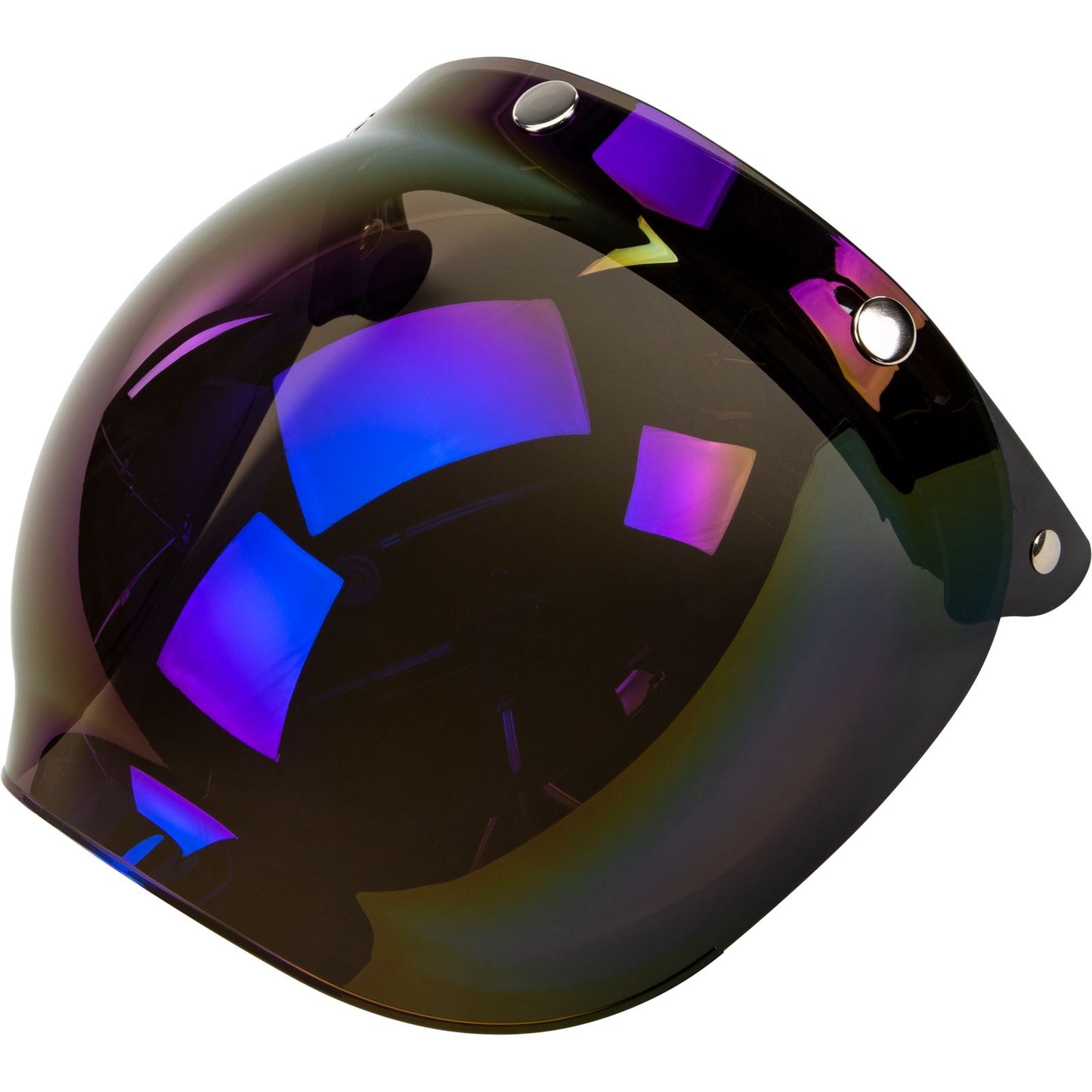 GMax Bubble Shield 3-Snap Flip-Up - Blue Iridium - Universal G002016_1007656