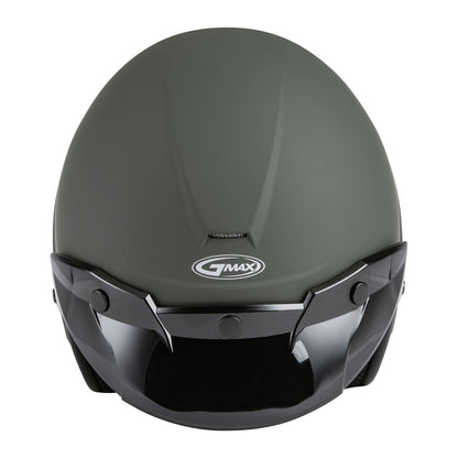 GMax OF-2 Open-Face Helmet - Matte Green - X-Large G1020717_617811