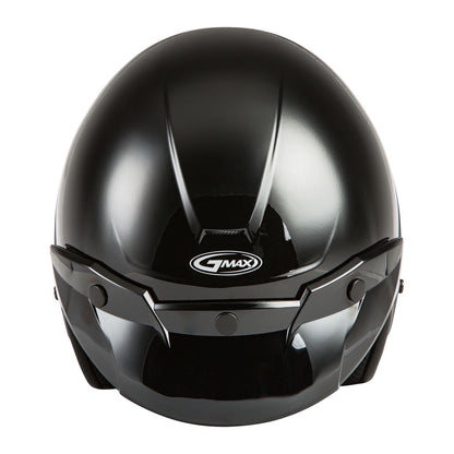GMax Youth OF-2 Open-Face Helmet - Black - Youth Medium [MPN: G1020021]_617871