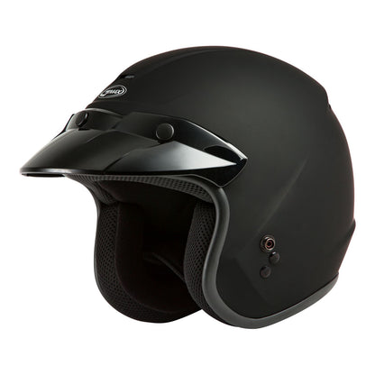GMax Youth OF-2 Open-Face Helmet - Matte Black - Youth Large [MPN: G1020072]_617919