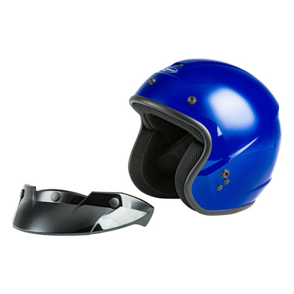 GMax Youth OF-2 Open-Face Helmet - Blue - Youth Medium G1020041_617973