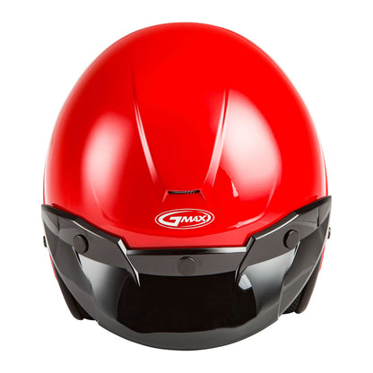 GMax Youth OF-2 Open-Face Helmet - Red - Youth Large G1020372_618011