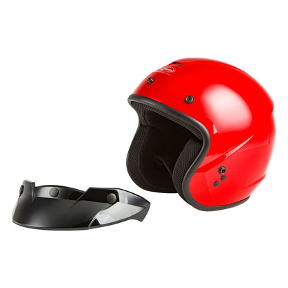 GMax Youth OF-2 Open-Face Helmet - Red - Youth Large G1020372_618013