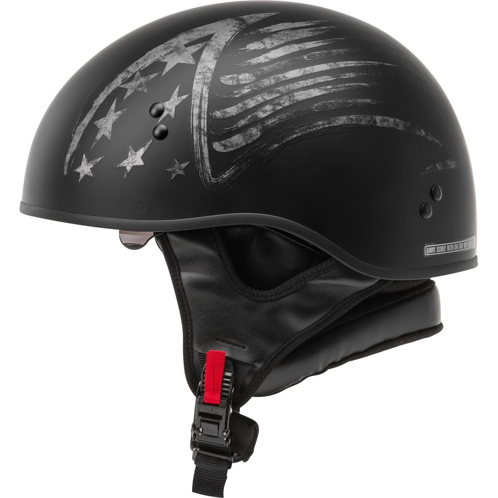 GMax HH-65 Half-Helmet Bravery - Matte Black/Grey - Small H1656504_618178