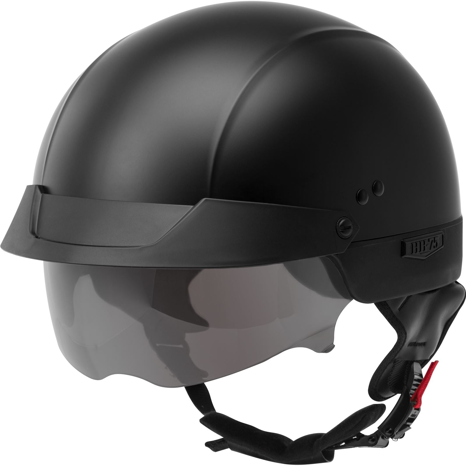 GMax HH-75 Half-Helmet - Matte Black - Large H1750076_618356