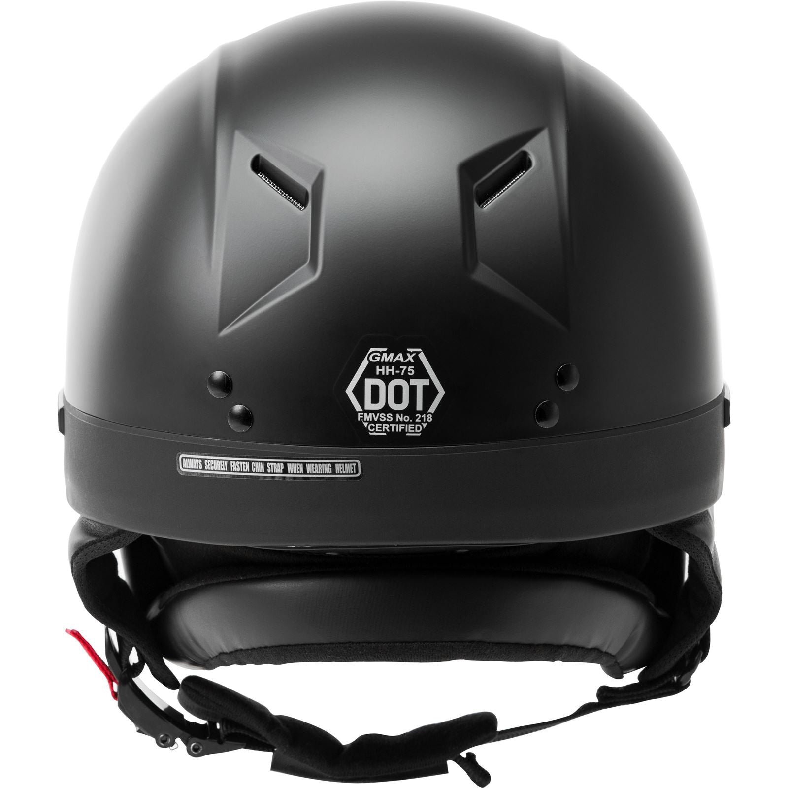 GMax HH-75 Half-Helmet - Matte Black - Large H1750076_618358