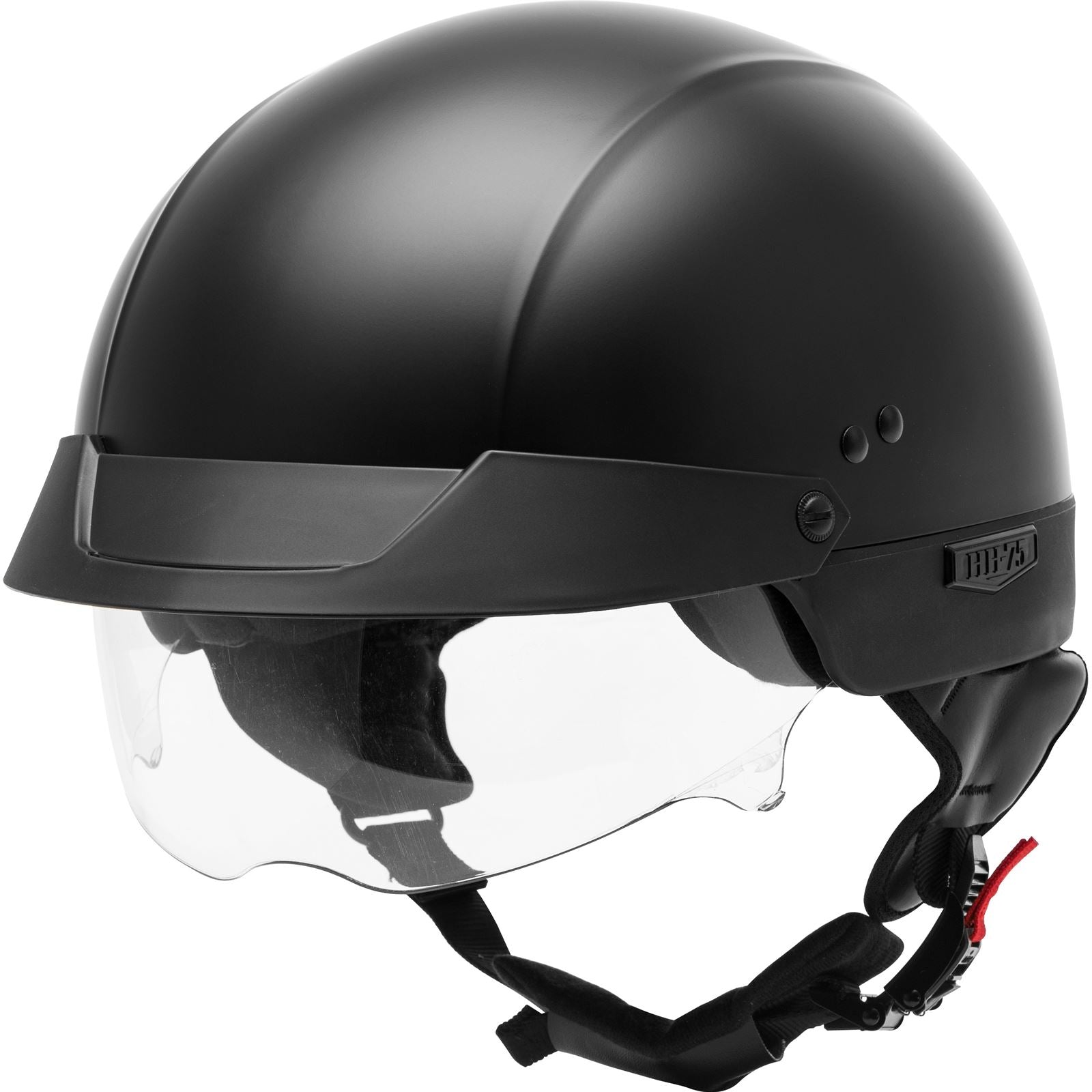 GMax HH-75 Half-Helmet - Matte Black - Large H1750076_618360