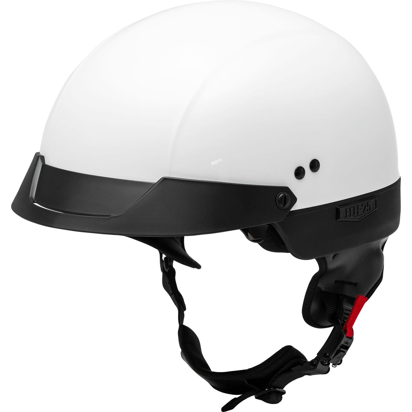 GMax HH-75 Half-Helmet - White - Small H1750014_1008025