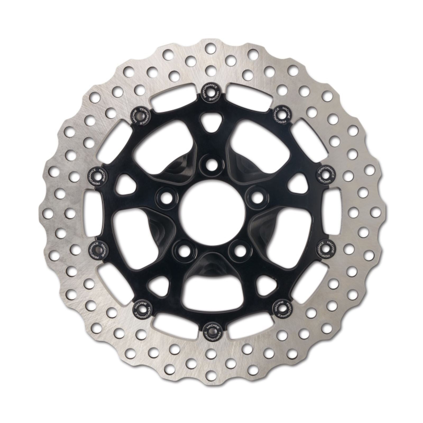 Performance Machine Rear Rotor - 11.8" - Dominator - Black 0133-1807S-B_1462940