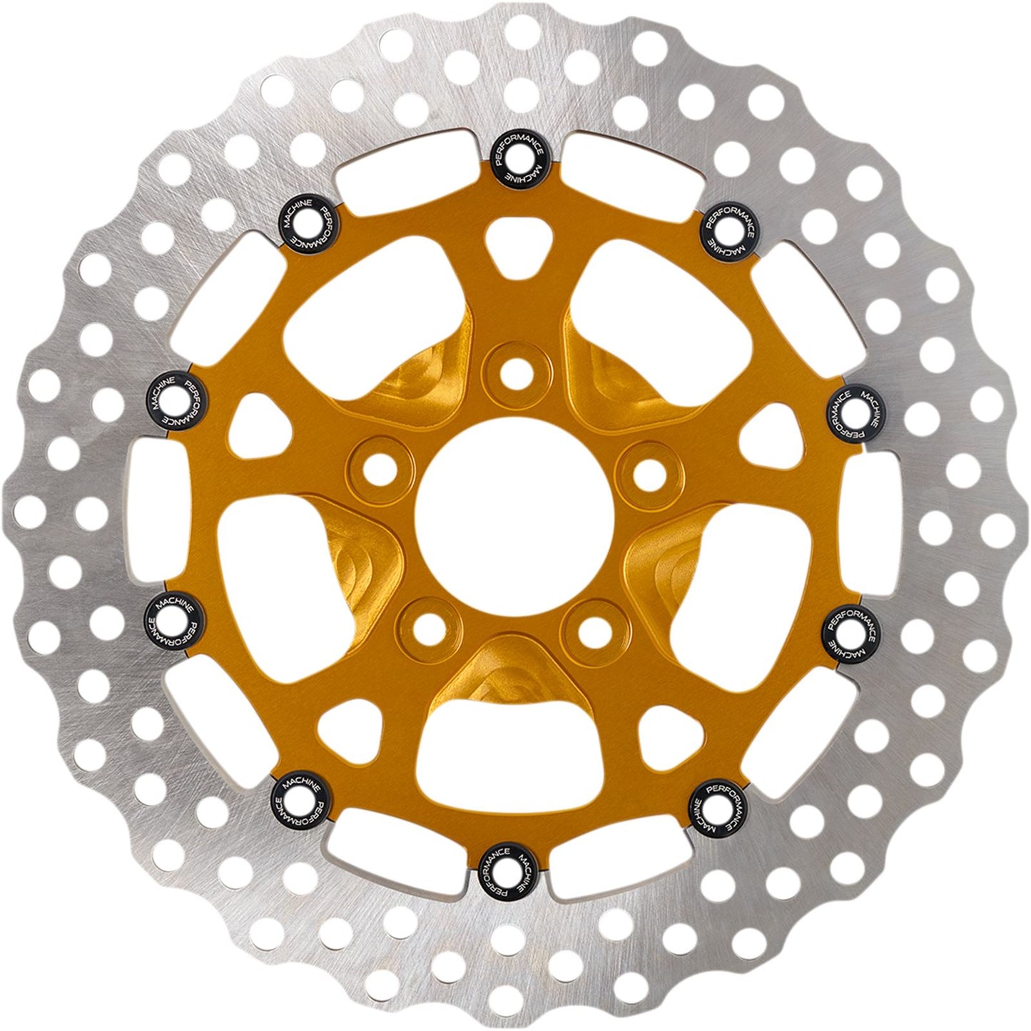 Performance Machine Rear Rotor - 11.8" - Dominator - Gold 0133-1807S-G_1046975