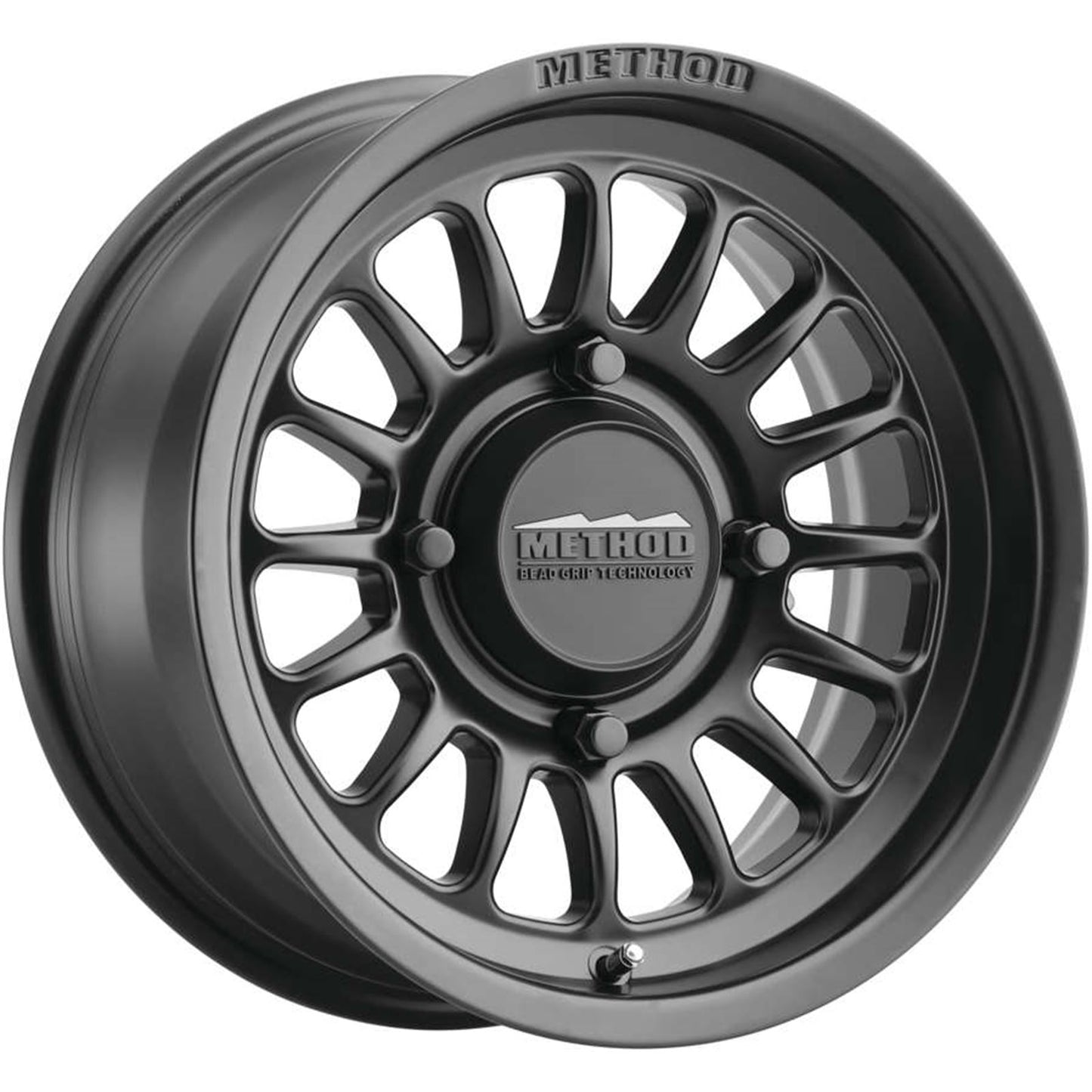 Method Race Wheels 411 Bead Grip Wheels - 14x7, 4+3, 4/156, Matte Black [MPN: MR41147046543]_983216