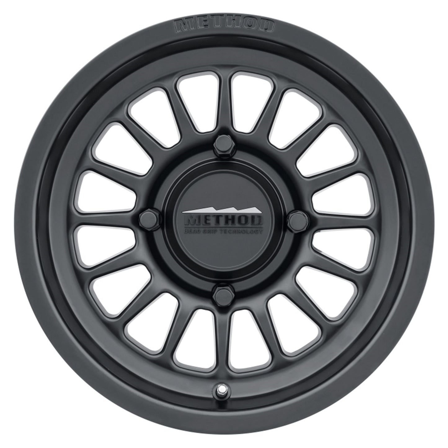 411 Bead Grip Wheels - 15x7, 4+3, 4/136, Matte Black_2097278