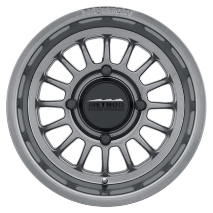 Method Race Wheels 411 Bead Grip Wheels - 15x7, 4+3, 4/136, Gloss Titanium [MPN: MR41157047843]_1664086