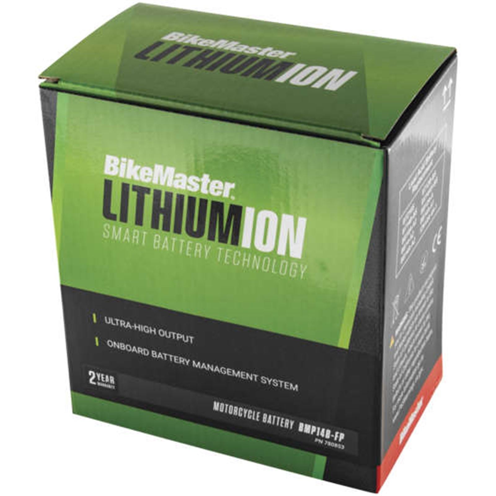 BikeMaster Lithium-Ion 2.0 Battery BMP14B-FP LCD_987786