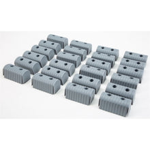 Caliber Bunk End Caps 2'' x 4'' Grey - 24/Pack 23072_791653