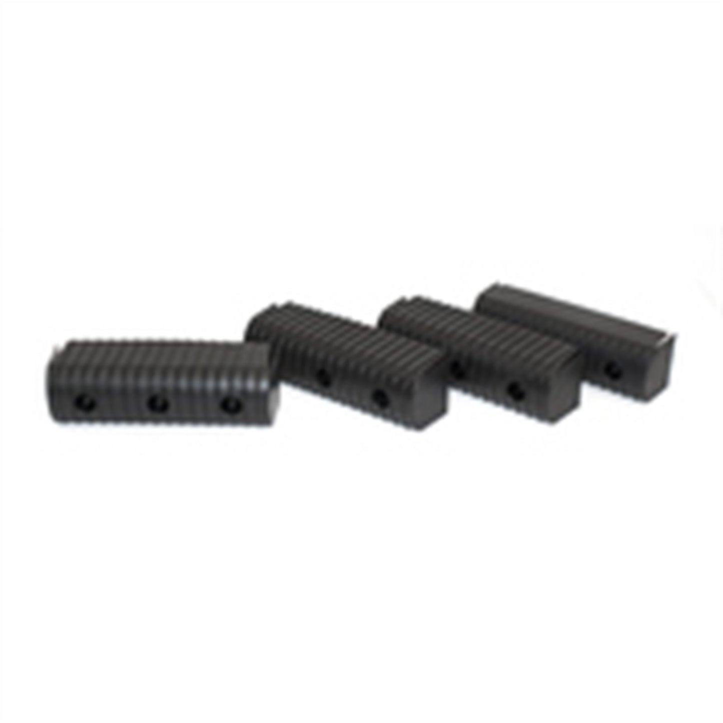 Caliber Bunk End Caps 2'' x 6'' Black - 24/Pack 23074-BK_618921