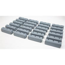 Caliber Bunk End Caps 2'' x 6'' Grey - 24/Pack 23074_791654