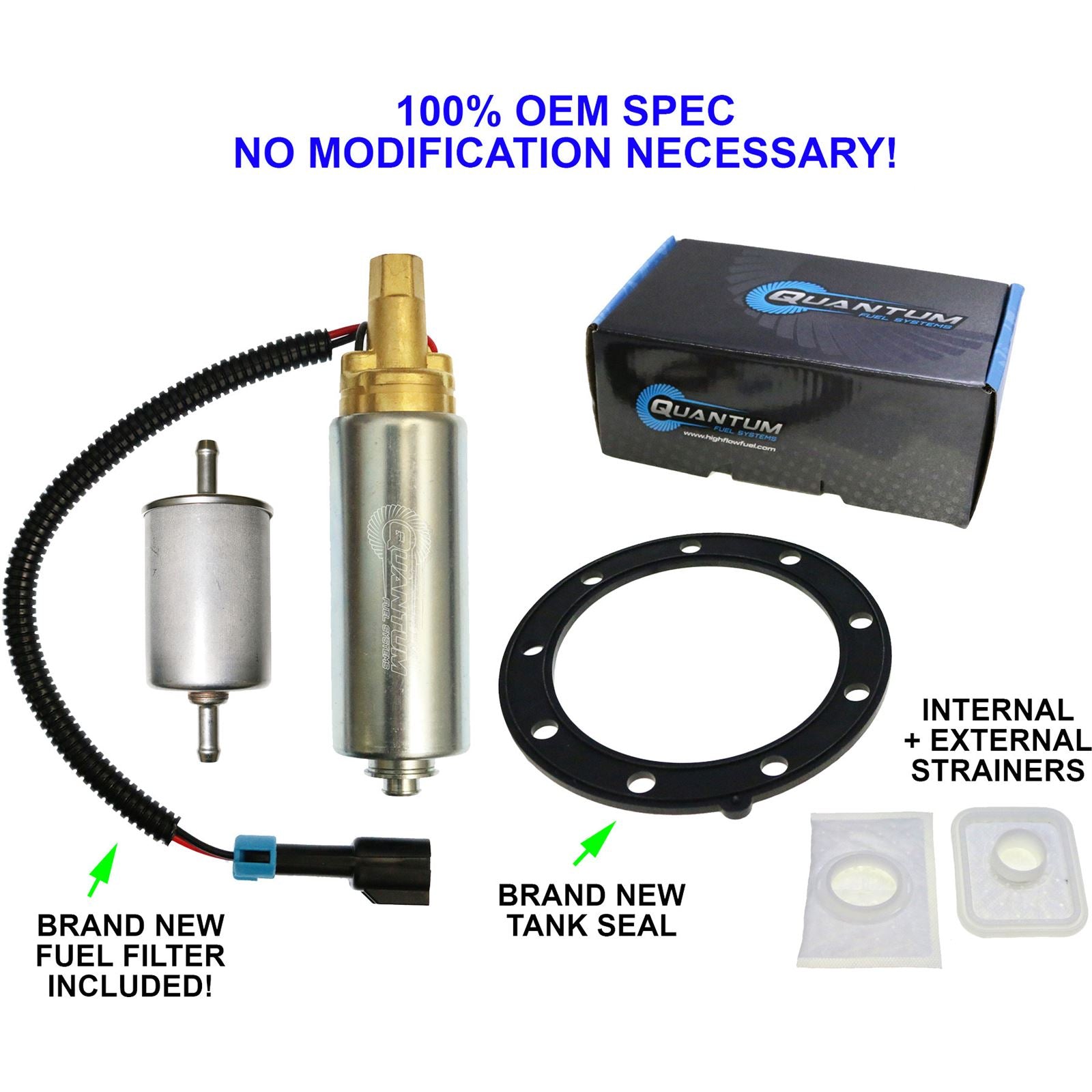 In-Tank EFI Fuel Pump w/Seal Filter Strainer Compatible with Sea-Doo_619087