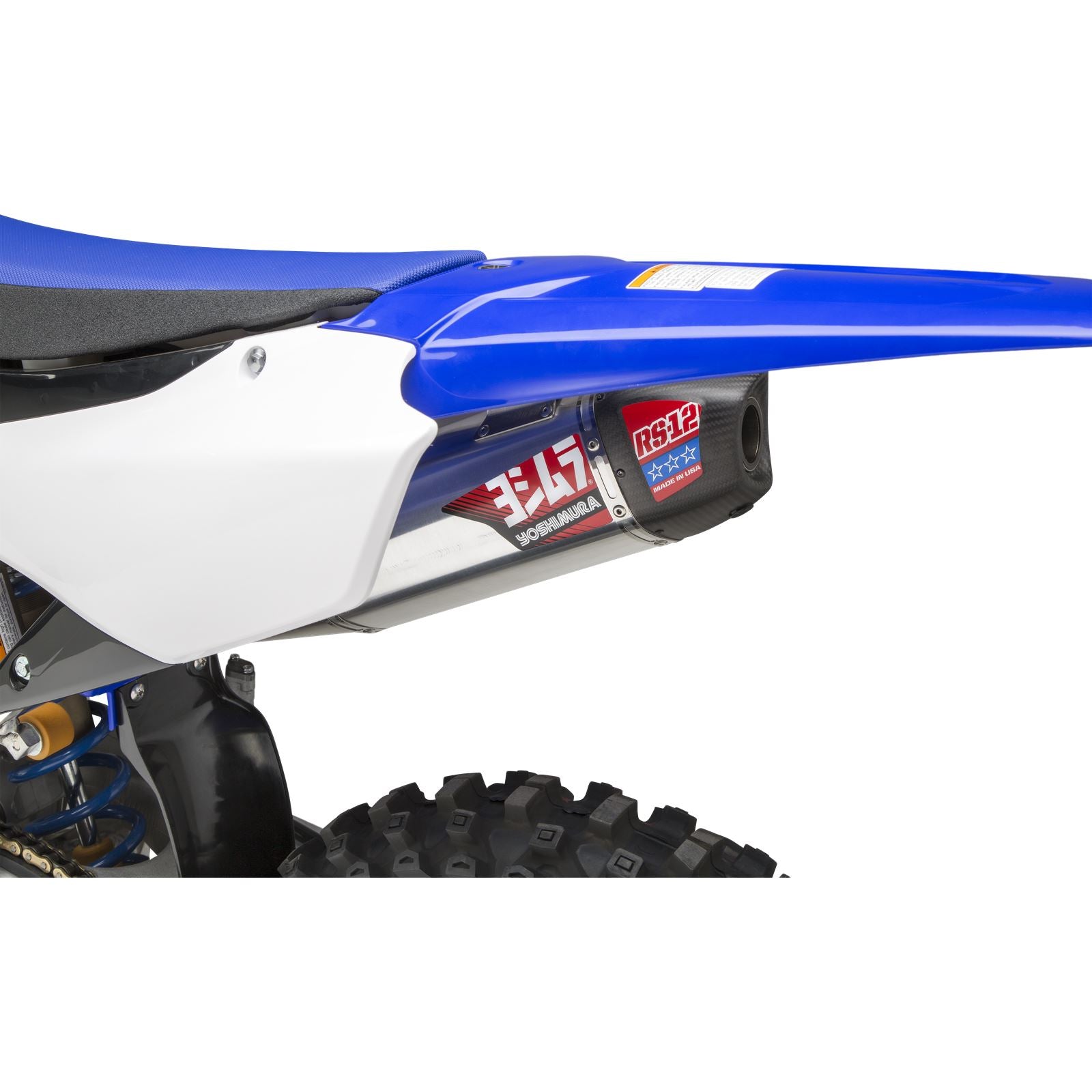 Yoshimura RS-12 HDR/Canister/End Cap Exhaust System SS-AL-CF 231020S320_619107