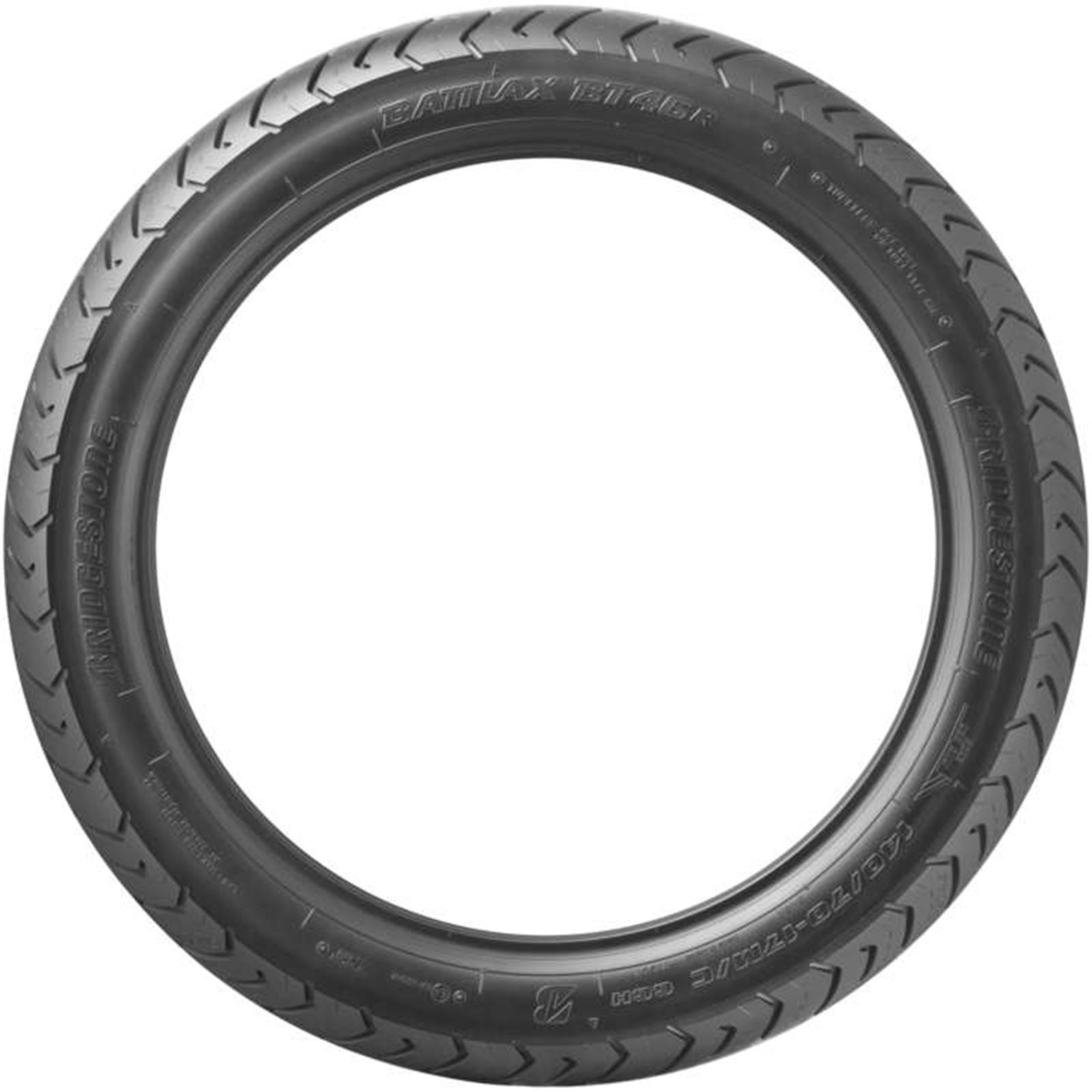 Bridgestone Battlax BT46 Sport Touring Tires BT46R - 4.00-18 - Bias - Rear - 64H 11647_980912