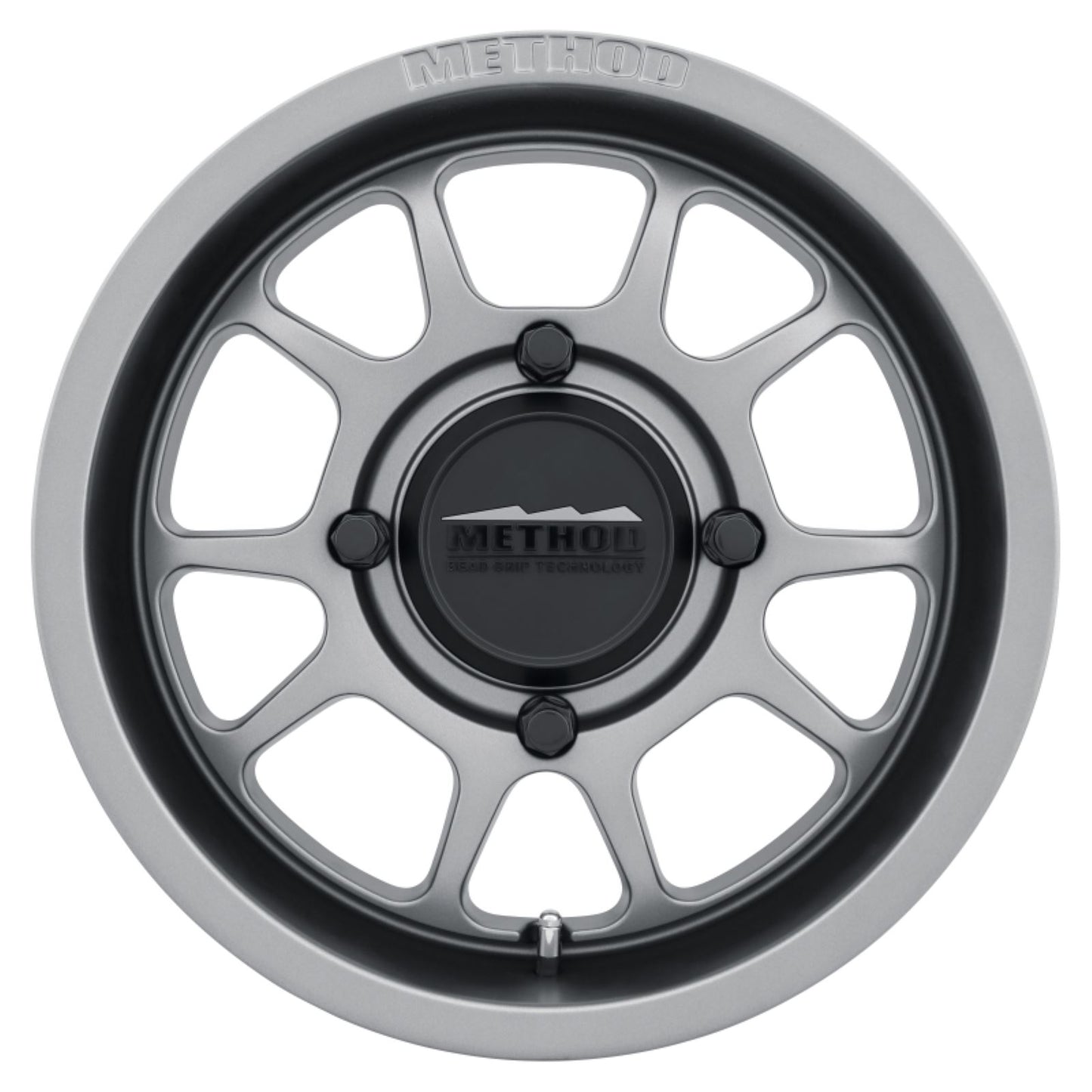 Method Race Wheels 409 Bead Grip Wheels - 15x7, 5+2, 4/136, Steel Grey [MPN: MR40957047452]_1664079