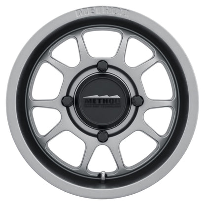 Method Race Wheels 409 Bead Grip Wheels - 15x7, 5+2, 4/136, Steel Grey [MPN: MR40957047452]_1664079
