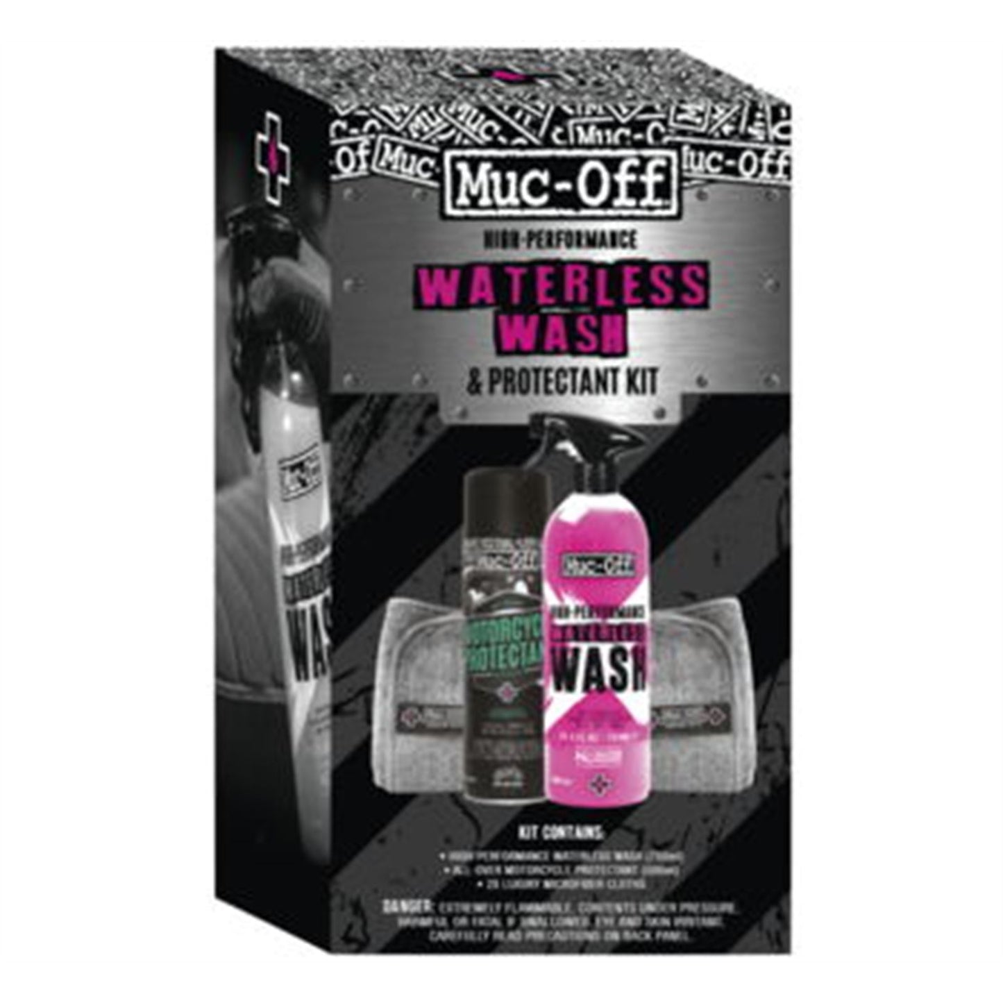 Muc-Off High-Performance Waterless Wash & Protect Kit [MPN: 20029US]_731184