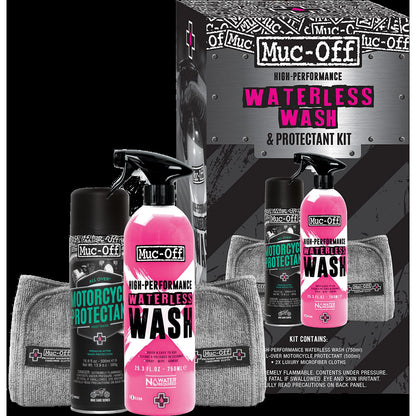 Muc-Off High-Performance Waterless Wash & Protect Kit [MPN: 20029US]_732597