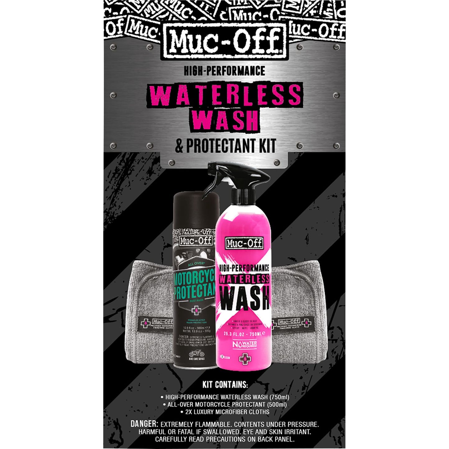 Muc-Off High-Performance Waterless Wash & Protect Kit [MPN: 20029US]_1101669