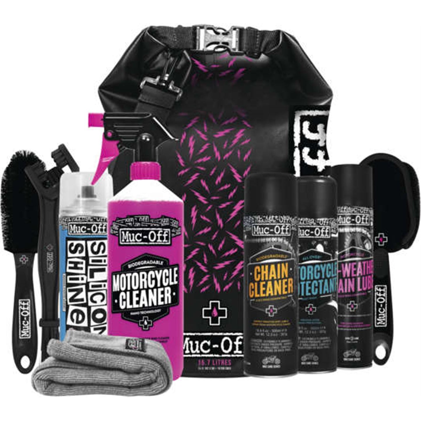 Muc-Off Ultimate Motorcycle / ATV Cleaning Kit [MPN: 20093US]_985466