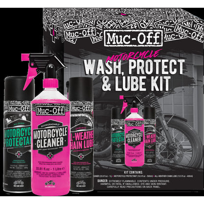Muc-Off Motorcycle Wash - Protect & Lube Kit [MPN: 20095US]_732612