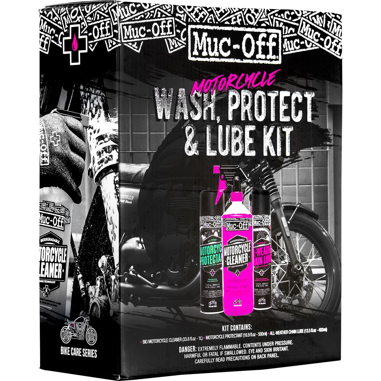 Muc-Off Motorcycle Wash - Protect & Lube Kit [MPN: 20095US]_1101689